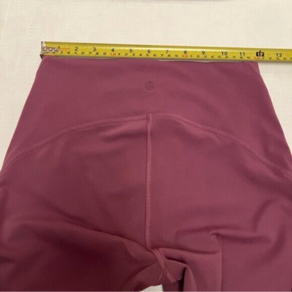 Lululemon 2022 InStill High-Rise Tight pants 25" leggins Vintage Plum 6 EUC - Picture 6 of 16